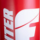 Sac de boxe autoportant Fighter YOUNG - rouge/blanc