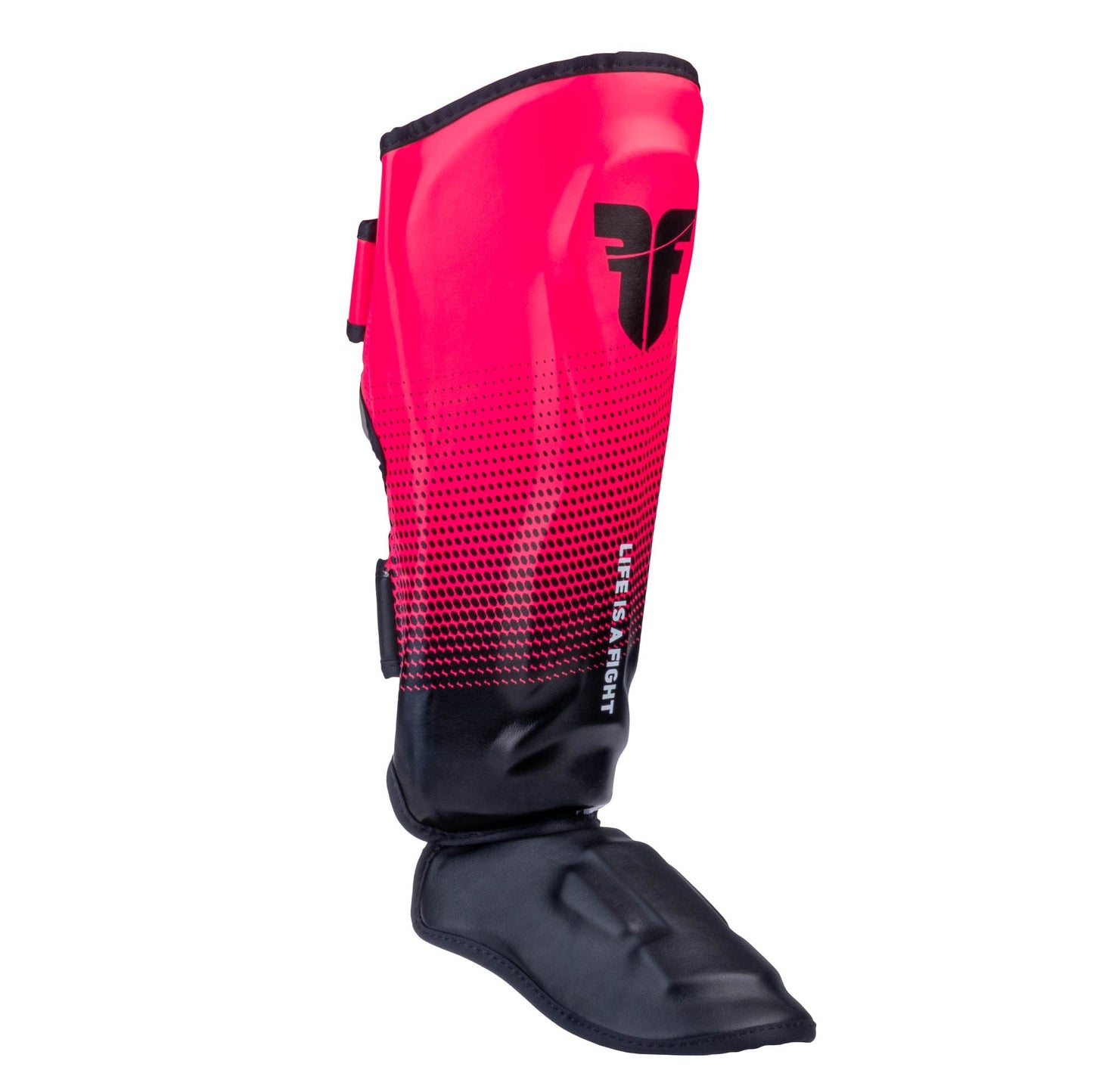 Protège-tibias Fighter Thai Ergo noir/rose - FSG-004-TRP-0702