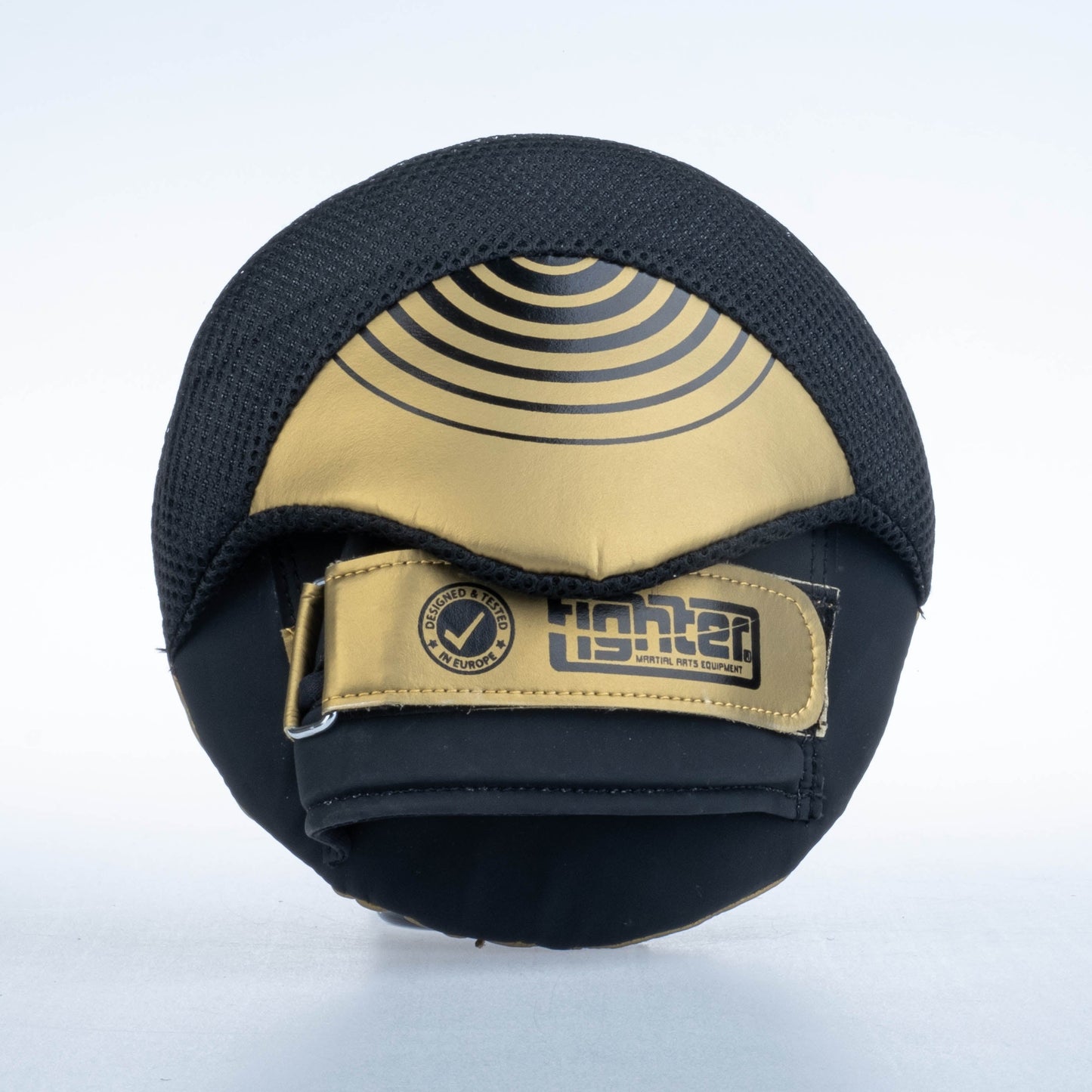Cible Fighter Round Pro Small noir/or - FSMPR-001-BG