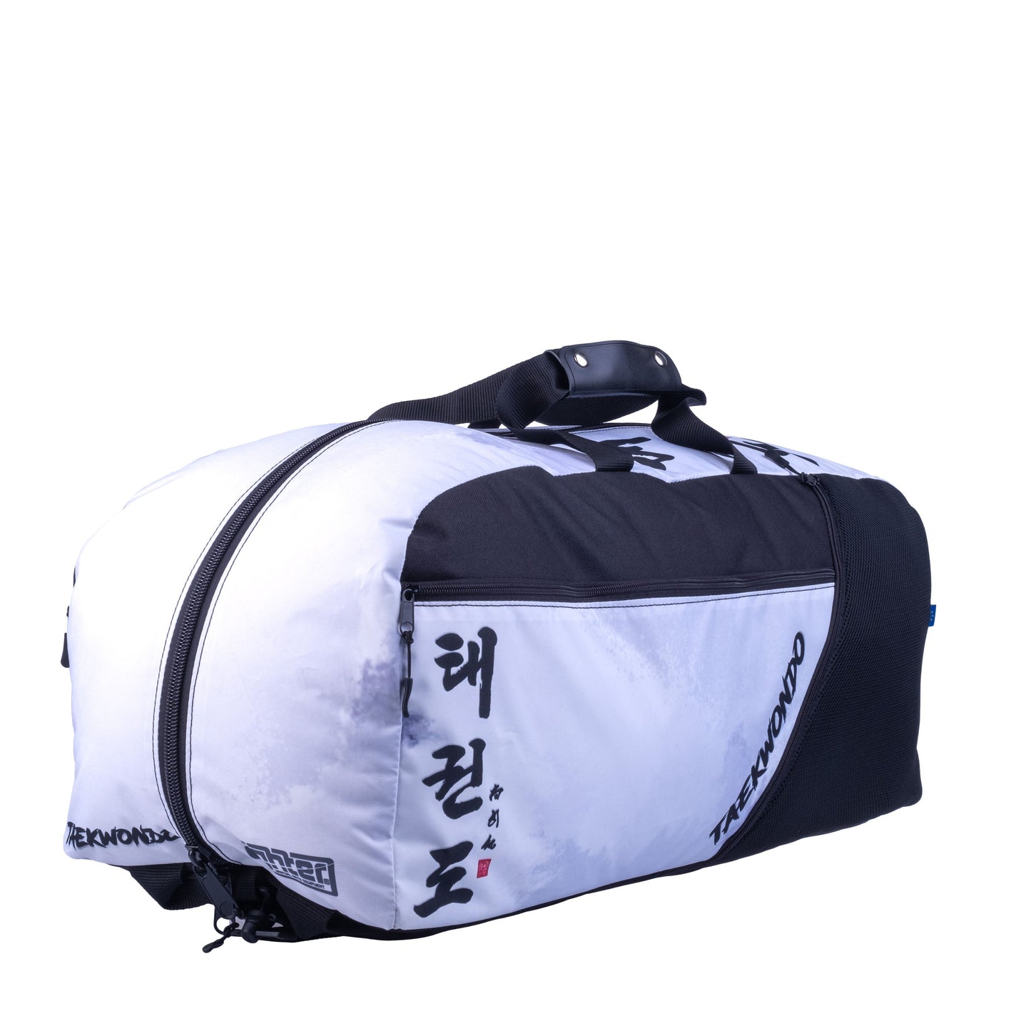 Sac à dos de sport de combat – Taekwondo – blanc/gris, FTS-12-TD-PL