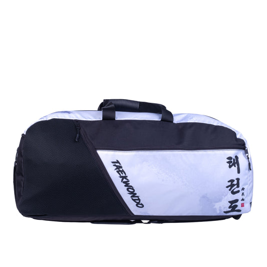 Sac à dos de sport de combat – Taekwondo – blanc/gris, FTS-12-TD-PL