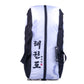 Sac à dos de sport de combat – Taekwondo – blanc/gris, FTS-12-TD-PL