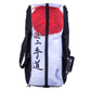 Sac à dos de sport de combat - Karaté - blanc/rouge, FTS-13-KRT