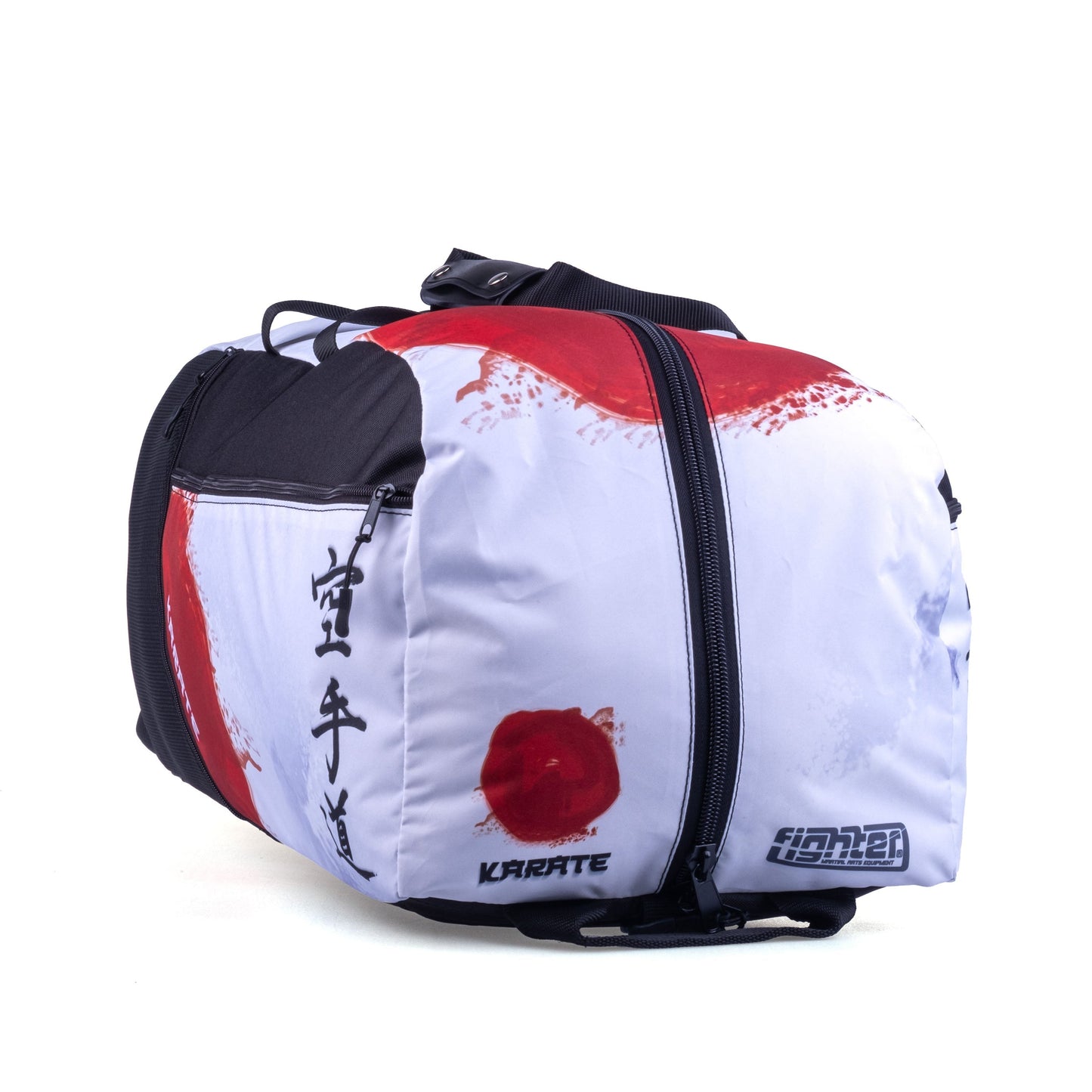 Sac à dos de sport de combat - Karaté - blanc/rouge, FTS-13-KRT