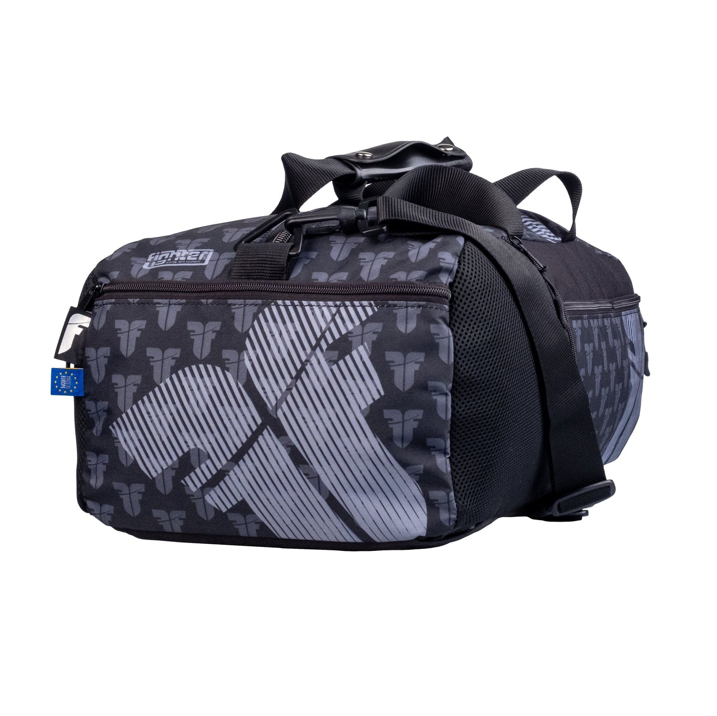 Sac de sport Fighter - logo noir, FTS-15-FLG-BK