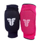 Coudières réversibles Fighter noir/rose - FKG-005BP