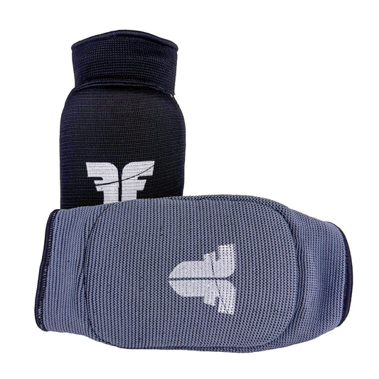 Coudières réversibles Fighter noir/gris - FKG-005BG