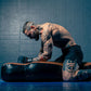 Mannequin de combat pour MMA - noir/vert