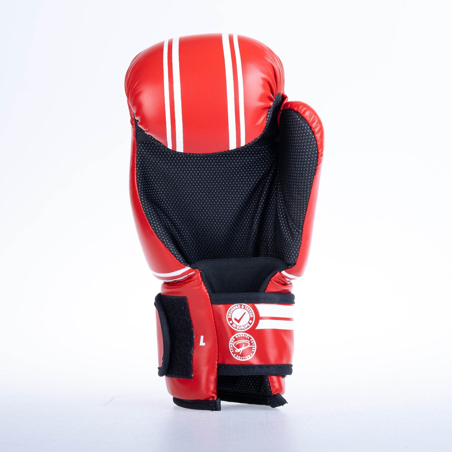 Gant Fighter Open Gloves Stripes - Édition SGP - rouge