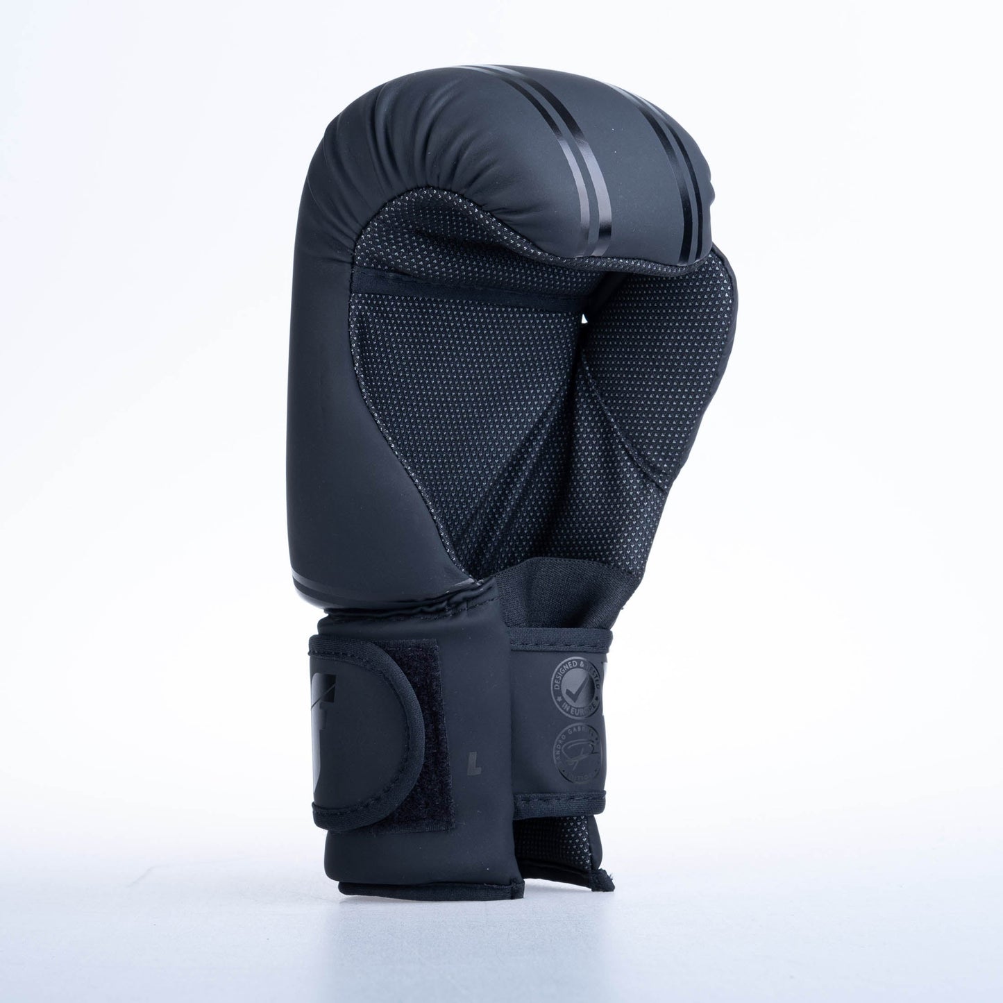 Gant Fighter Open Gloves Stripes - Édition SGP - noir