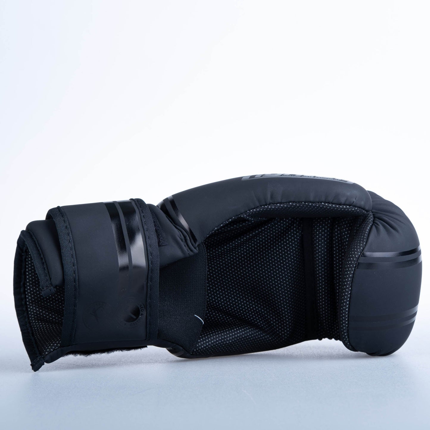 Gant Fighter Open Gloves Stripes - Édition SGP - noir