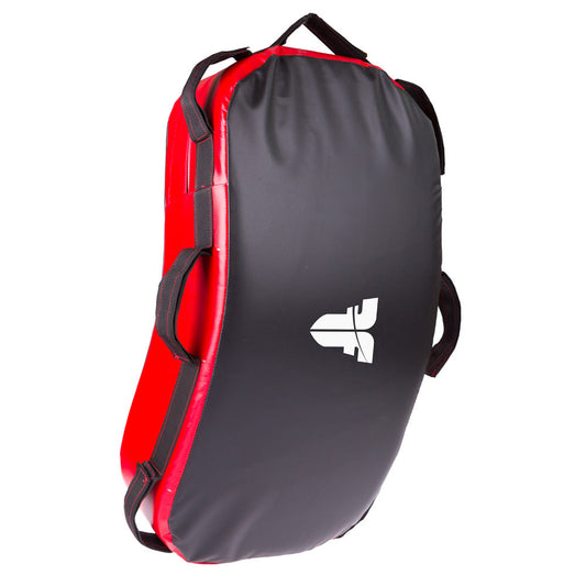 Bouclier de frappe réversible pour combattant - MULTI GRIP - noir/rouge, FKSH-11