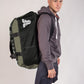 Sac de sport Fighter LINE XL - vert armée/gris/noir, FTBP-03