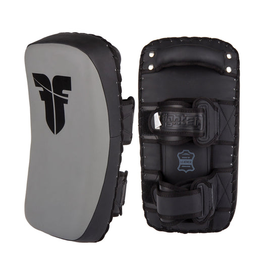 Coussinets de protection pour boxeurs thaïlandais - gris/paire, FTP-001G
