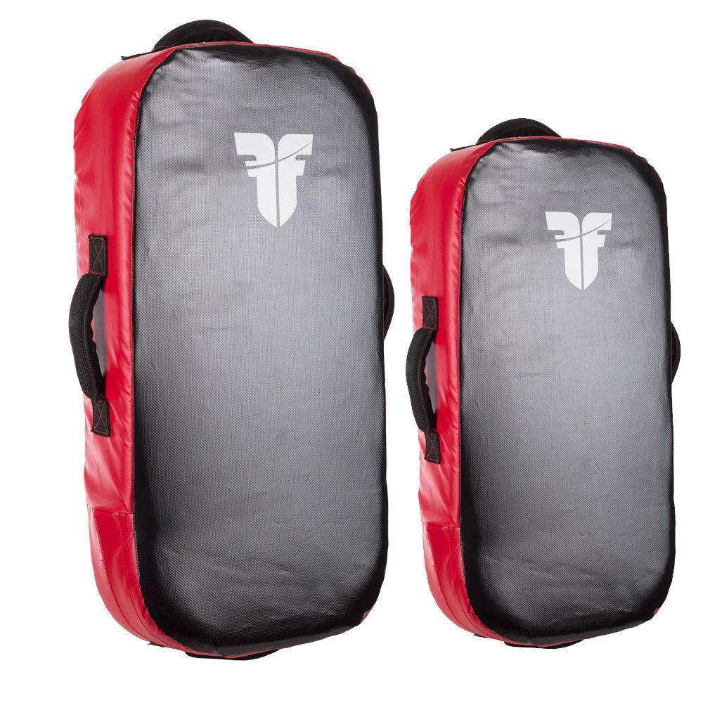 Bouclier de frappe de combat - MULTI GRIP - noir/rouge, FKSH-09
