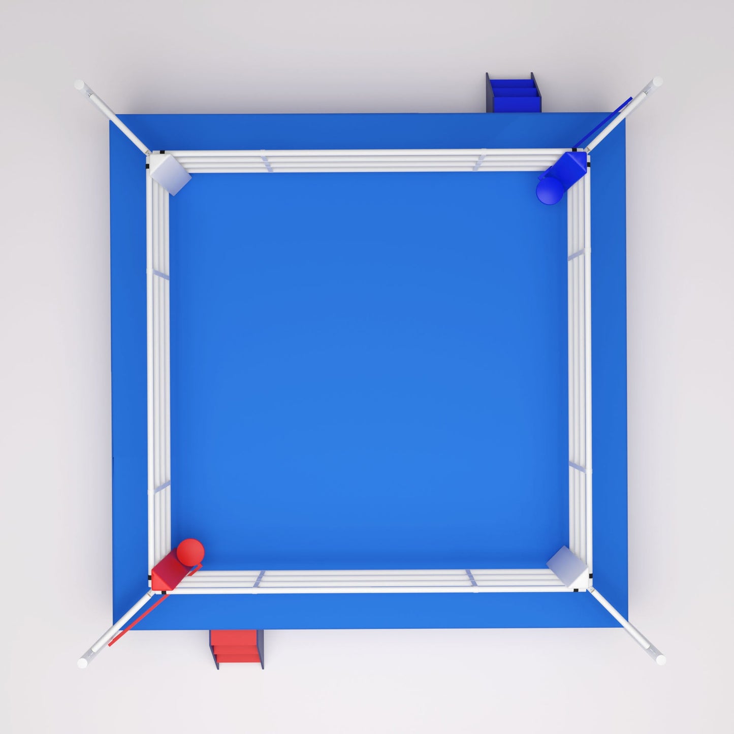 Ring de boxe - 6,5 x 6,5 m, 7,5 x 7,5 m, 905
