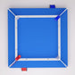 Ring de boxe 7,8 x 7,8 m selon les règles AIBA - BRCP75-4