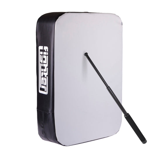 Bouclier de combat tactique pour entraînement blanc/noir - FBTTS-001
