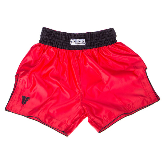Boxer de combat thaïlandais Bangkok Plain - rouge/noir, FP02