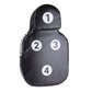 Bouclier de frappe polyvalent Fighter noir - FBS-BLK