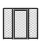 Panneau de cage MMA avec porte et rembourrage supplémentaire à gauche et à droite, CPD-LR