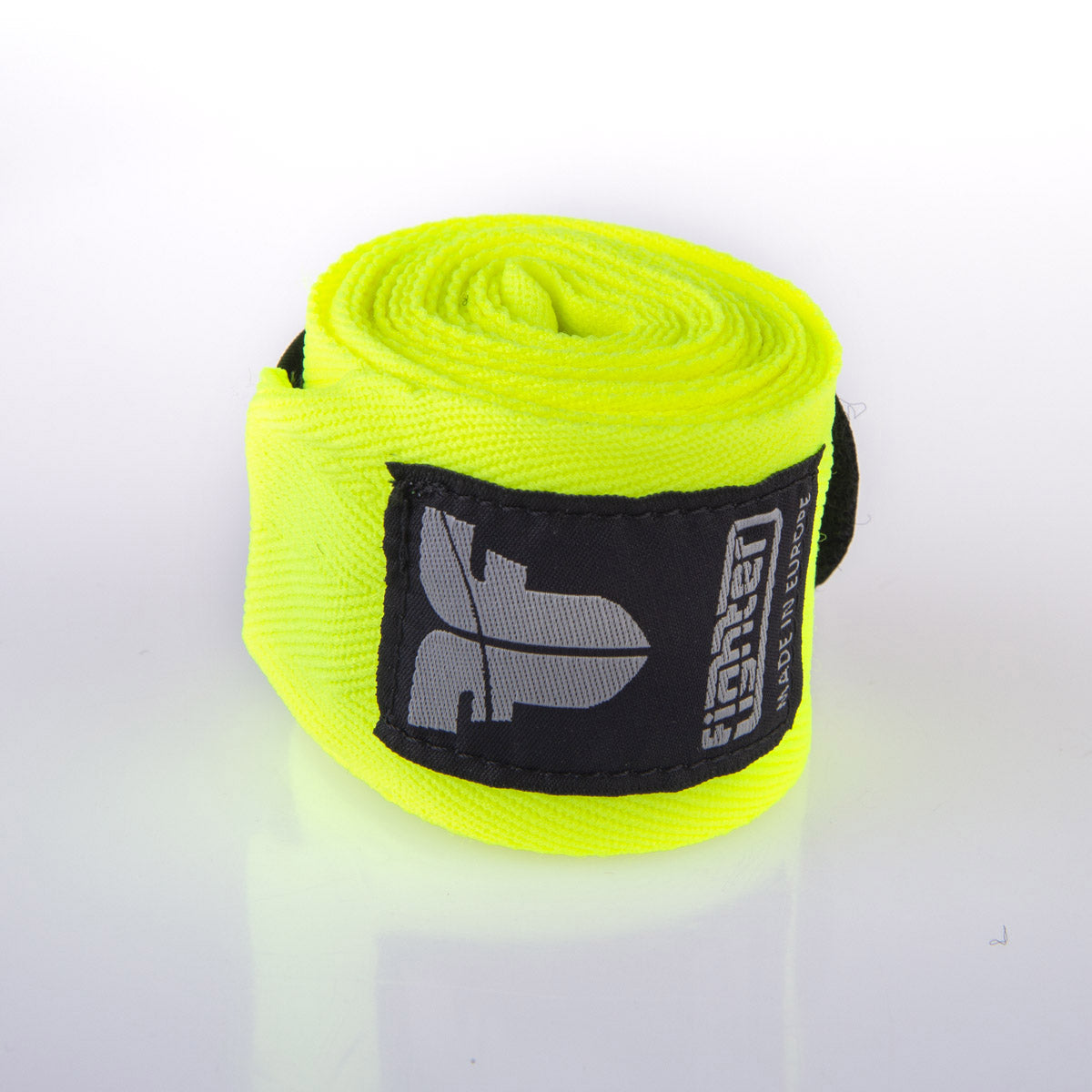 Bandages de boxe Fighter jaune fluo - FHW-002NY