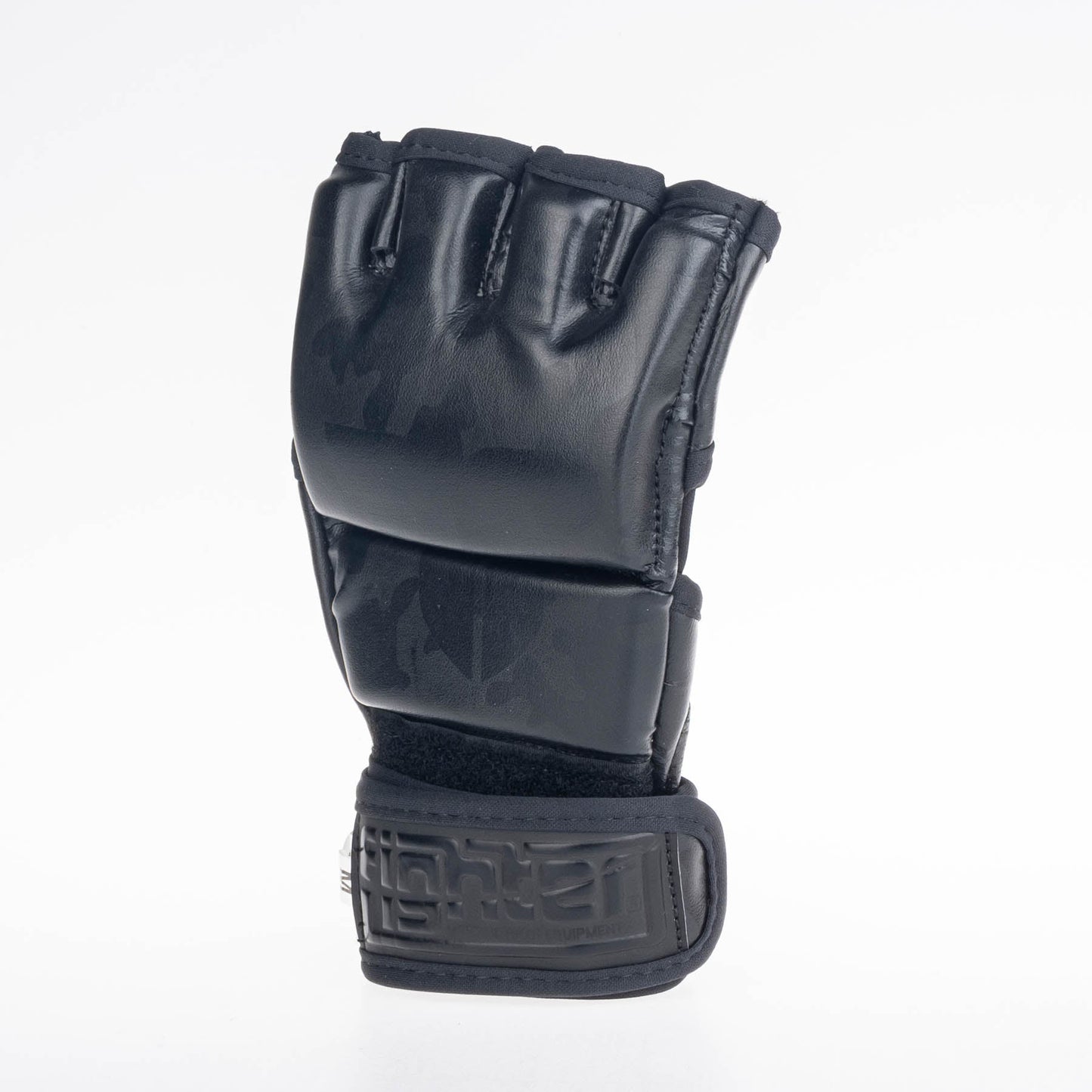 Gants de compétition Fighter MMA - camouflage noir, FMG-002CBK