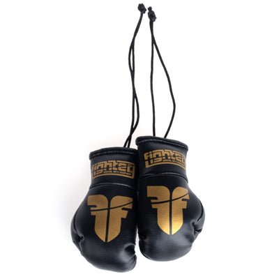 Gants de boxe Fighter Mini noir/or - Fighter Sport