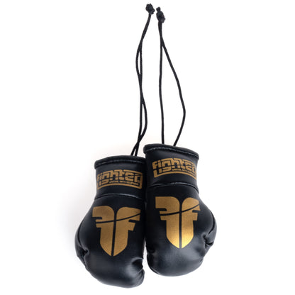 Gants de boxe Fighter Mini noir/or - Fighter Sport