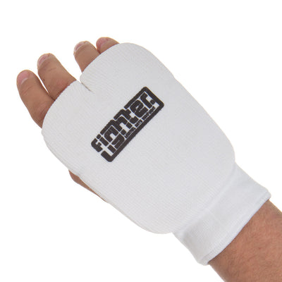 Protège-mains de karaté Fighter Basic blanc - JE1493 - Fighter Sport