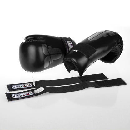 Gant Fighter Open Gloves Strap noir - FOG-001B - Fighter Sport