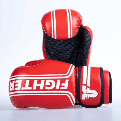Gant Fighter Open Gloves Stripes - Édition SGP - rouge - Fighter Sport
