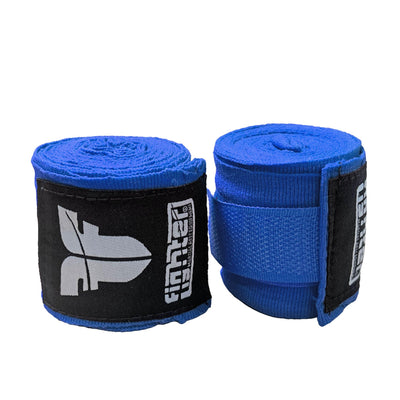 Bandages semi-élastiques Fighter bleu - FHW-3030-04 - Fighter Sport