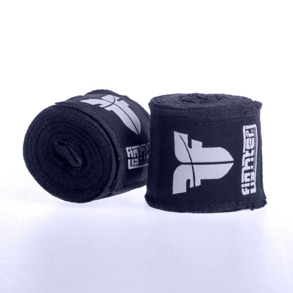 Bandages semi-élastiques Fighter noirs- FHW-3030-02 - Fighter Sport