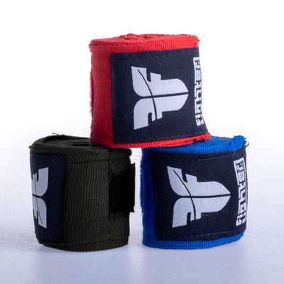Bandages semi-élastiques Fighter noirs- FHW-3030-02 - Fighter Sport
