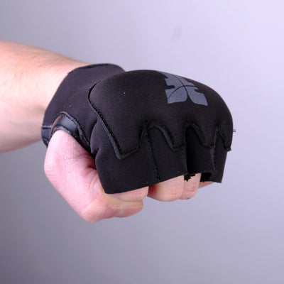 Bandages en gel Fighter Strap noir - FGW-001BB - Fighter Sport