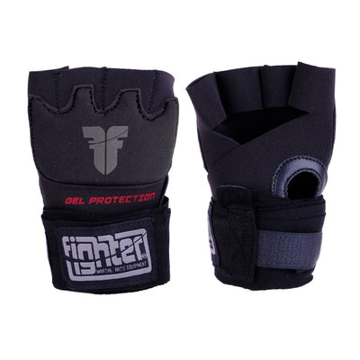 Bandages pour les mains Fighter Gel noir - FGWN-001BB - Fighter Sport