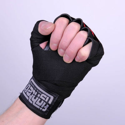 Bandages pour les mains Fighter Gel - noir/kaki, FGWN-001BK - Fighter Sport