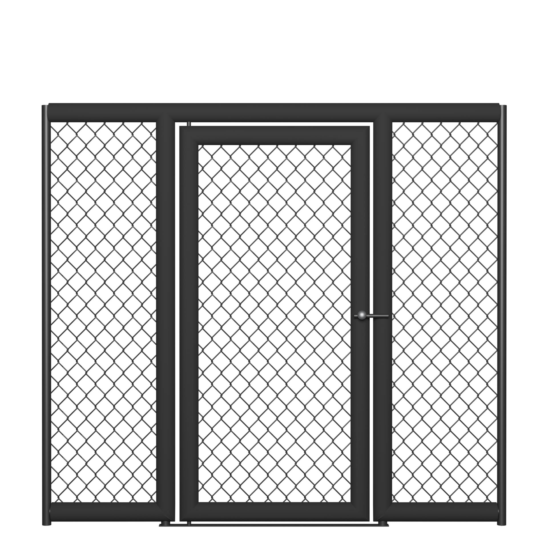 Panneau de cage MMA avec porte - CPD - Fighter Sport