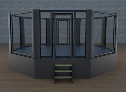 Cage de compétition MMA fabriqué en Europe - Fighter Sport