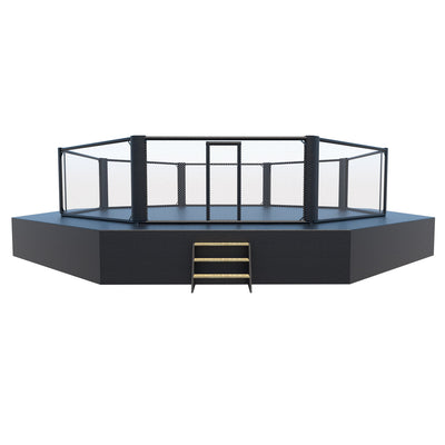 Cage de compétition MMA 7x7m + estrade 1m - 7V1002DCH - Fighter Sport