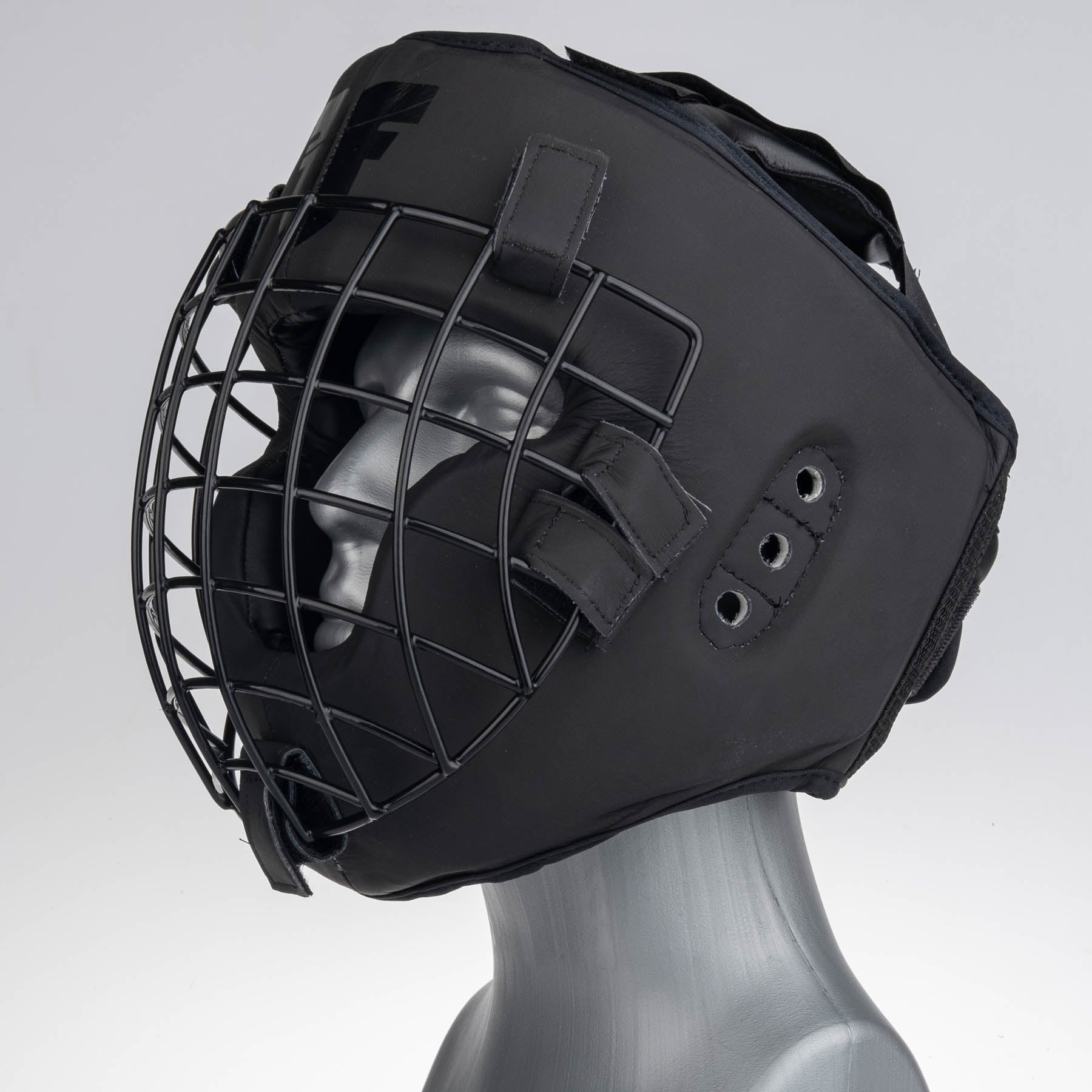 Casque antichoc Fighter noir mat - JE999-BLK - Fighter Sport