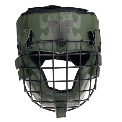 Casque antichoc Fighter Shock kaki/camouflage - JE999-KHC - Fighter Sport