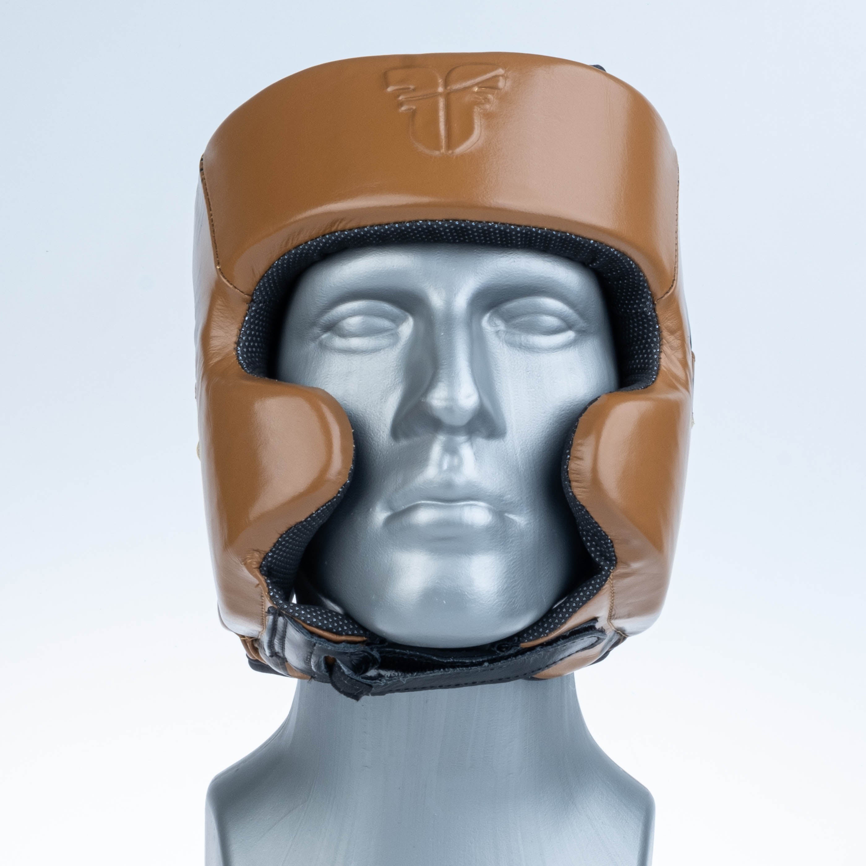 Casque de protection Fighter Pro marron - 2796PRBR - Fighter Sport