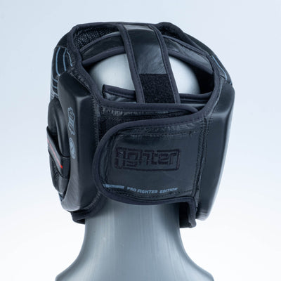 Casque de protection Fighter Pro noir - 2796PRBL - Fighter Sport