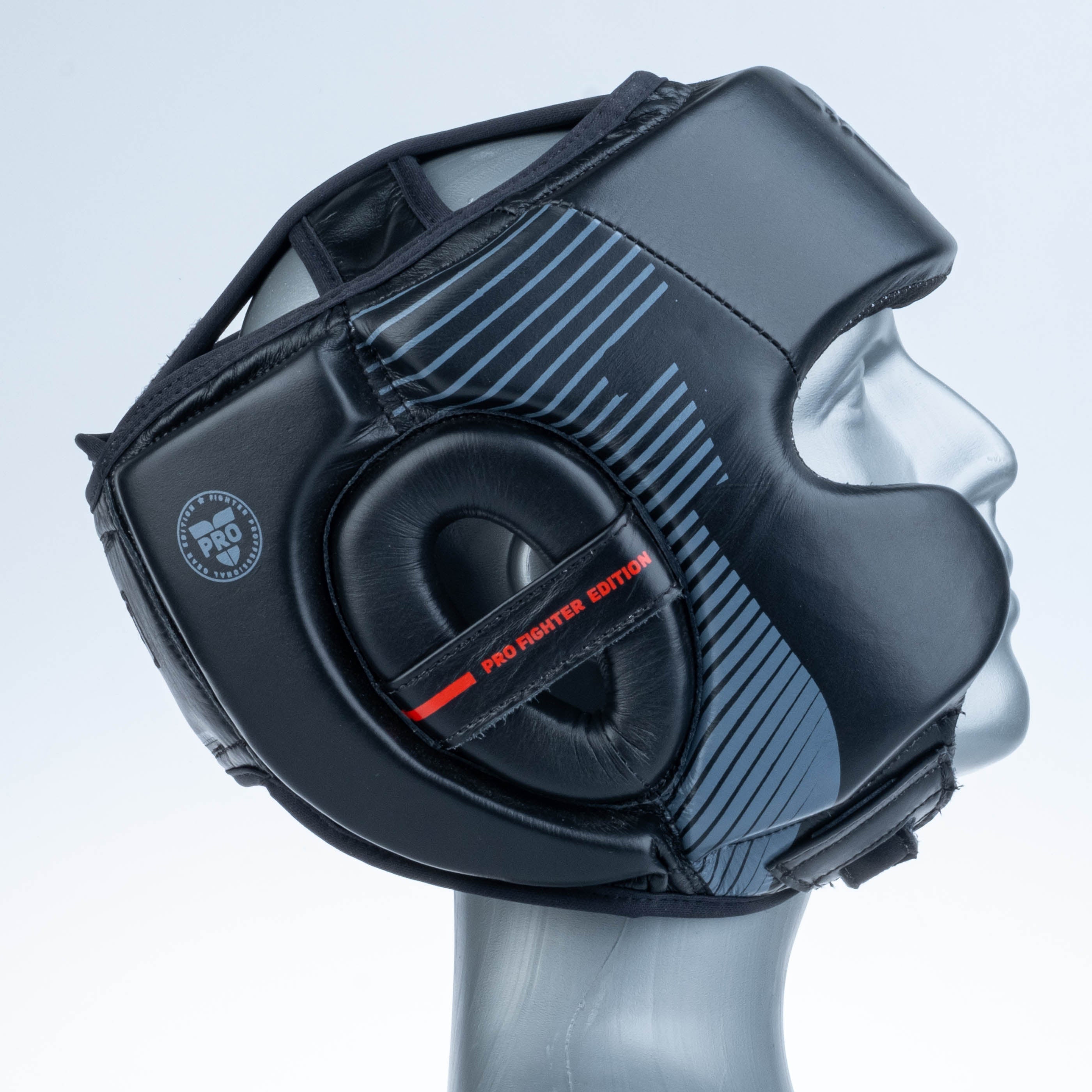 Casque de protection Fighter Pro noir - 2796PRBL - Fighter Sport
