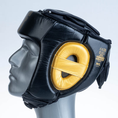 Casque de protection Fighter amateur noir - FHG-001BXG - Fighter Sport