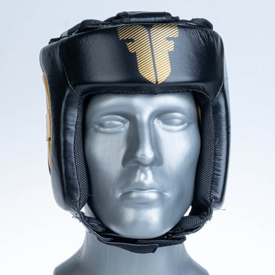 Casque de protection Fighter amateur noir - FHG-001BXG - Fighter Sport