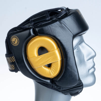 Casque de protection Fighter amateur noir - FHG-001BXG - Fighter Sport