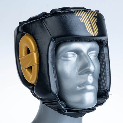 Casque de protection Fighter amateur noir - FHG-001BXG - Fighter Sport